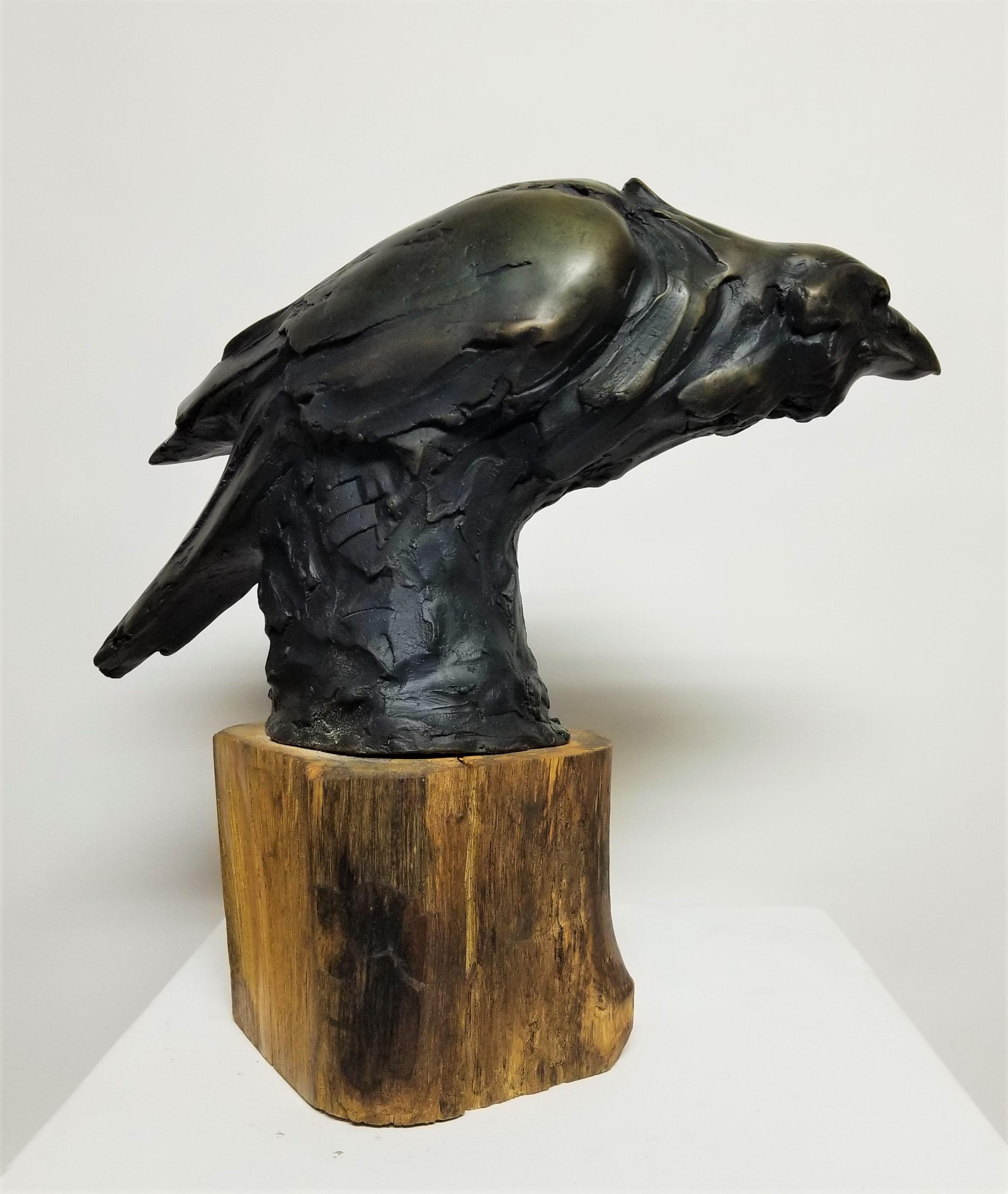 Il Messaggero - Abstract Sculpture Marrone di Craig Campbell