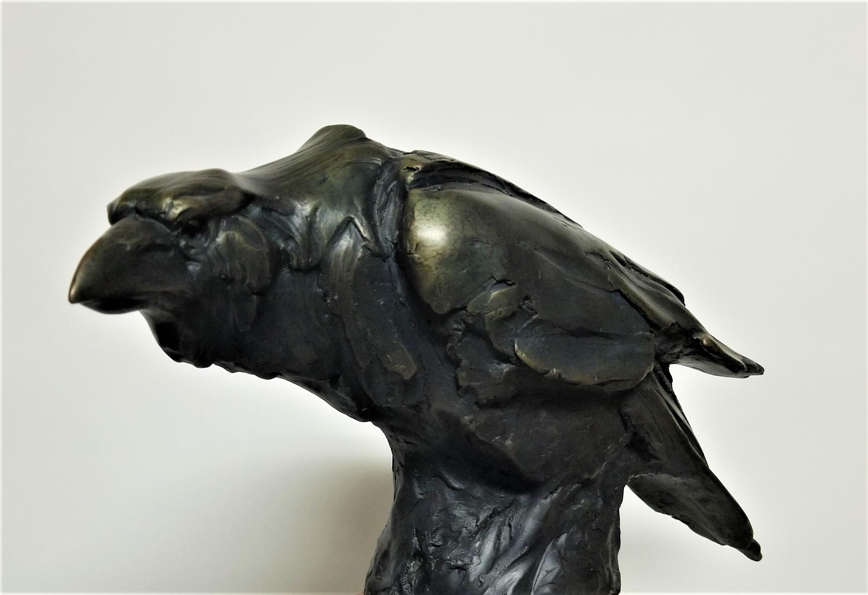 The Messenger by Craig Campbell
Expressionistic Raven Sculpture
18 x 5 x 10
