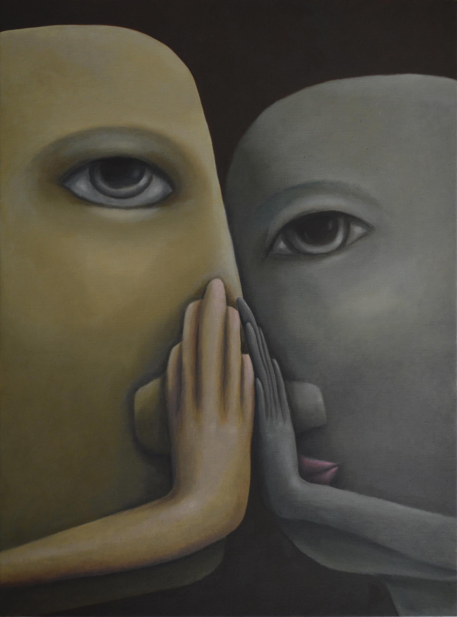 Craig Carlisle Figurative Painting - Silent Prayer