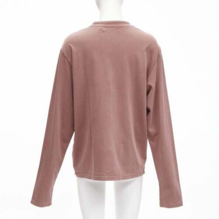 De las mujeres CRAIG GREEN camiseta de manga larga con detalle de cordón burdeos S en venta
