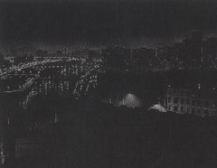 Girders (Véritable vue de nuit de l'ancien studio de l'artiste à Washington Heights