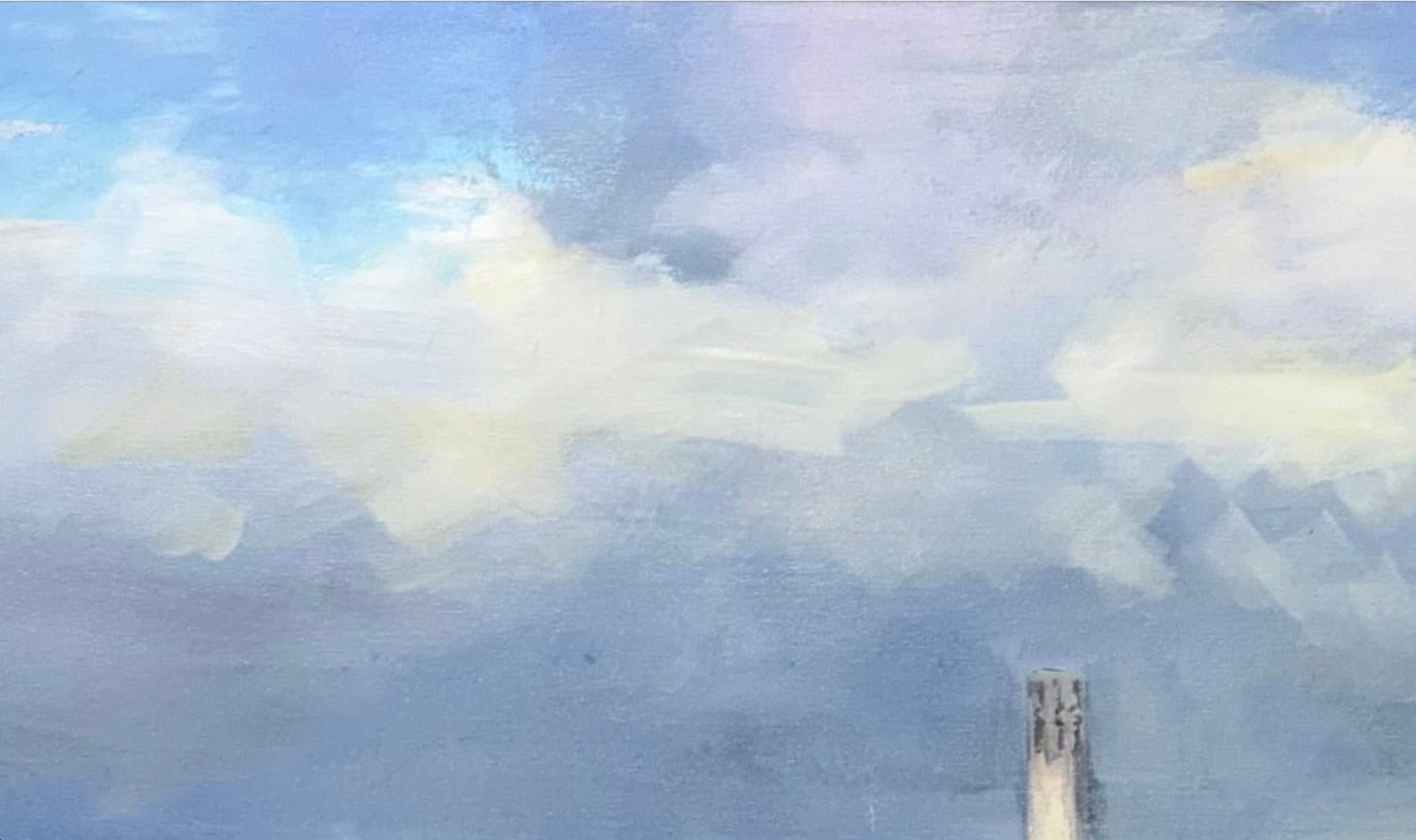 Faro - Painting Astratto di Craig Mooney
