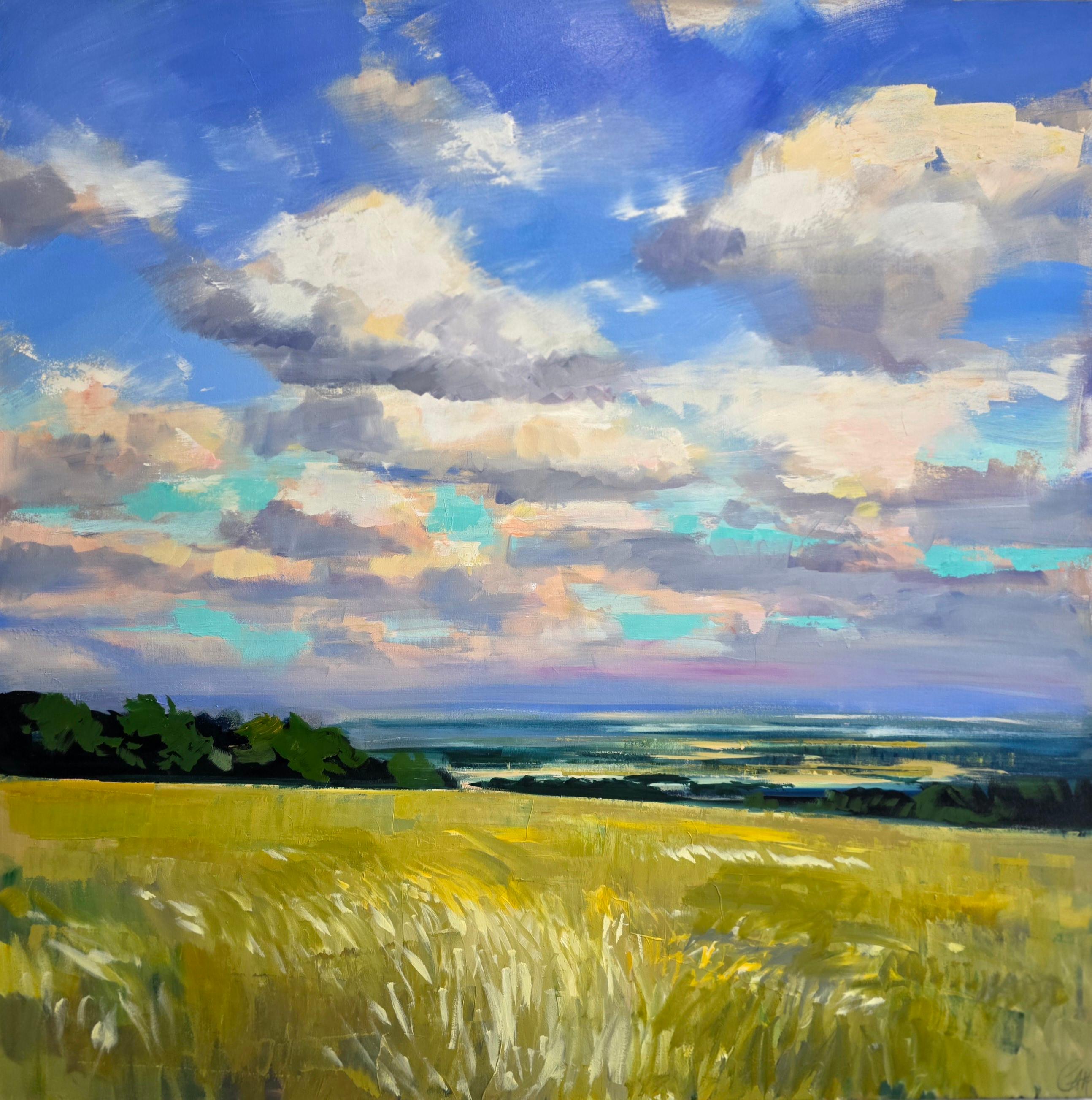 Landscape Painting Craig Mooney - Horizon bleu