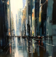 Sanctuary- city-scape oil on linen by Craig Mooney