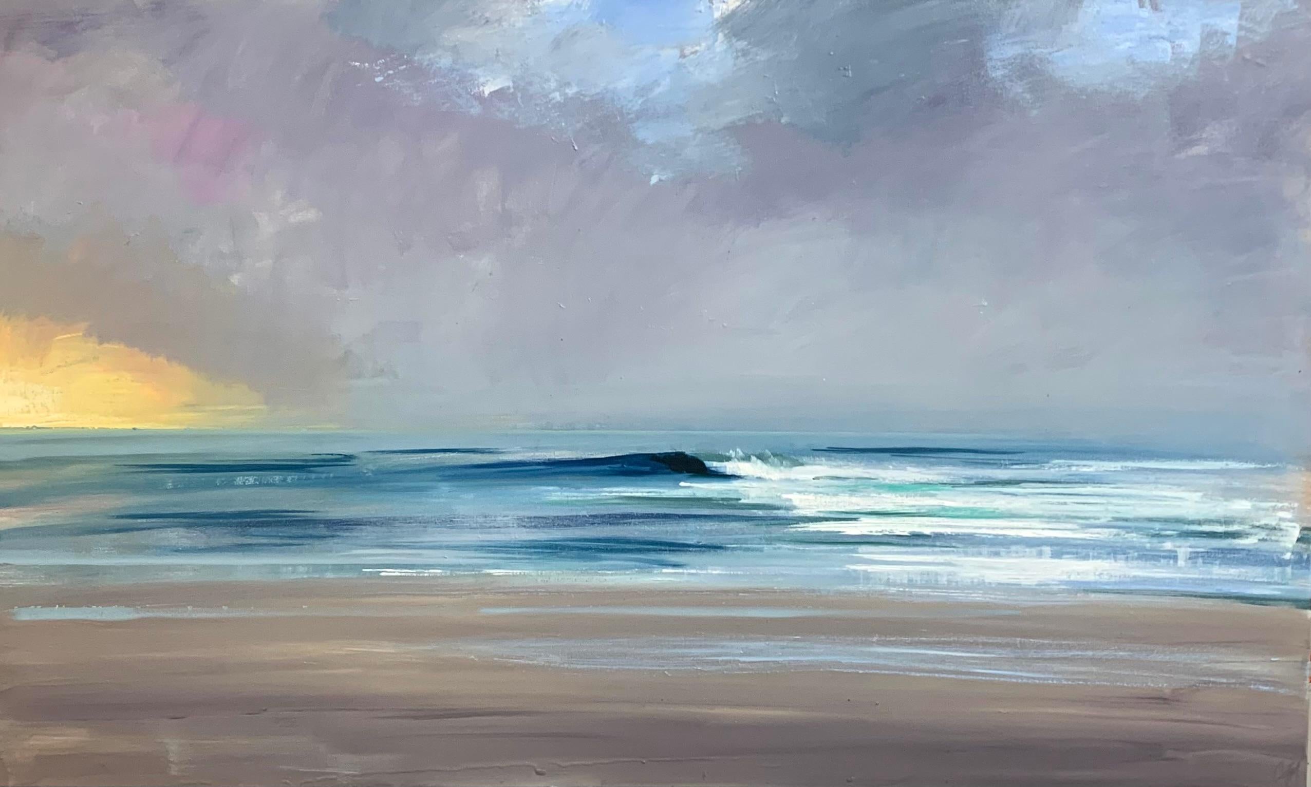 Craig Mooney Landscape Painting - Silent Wave