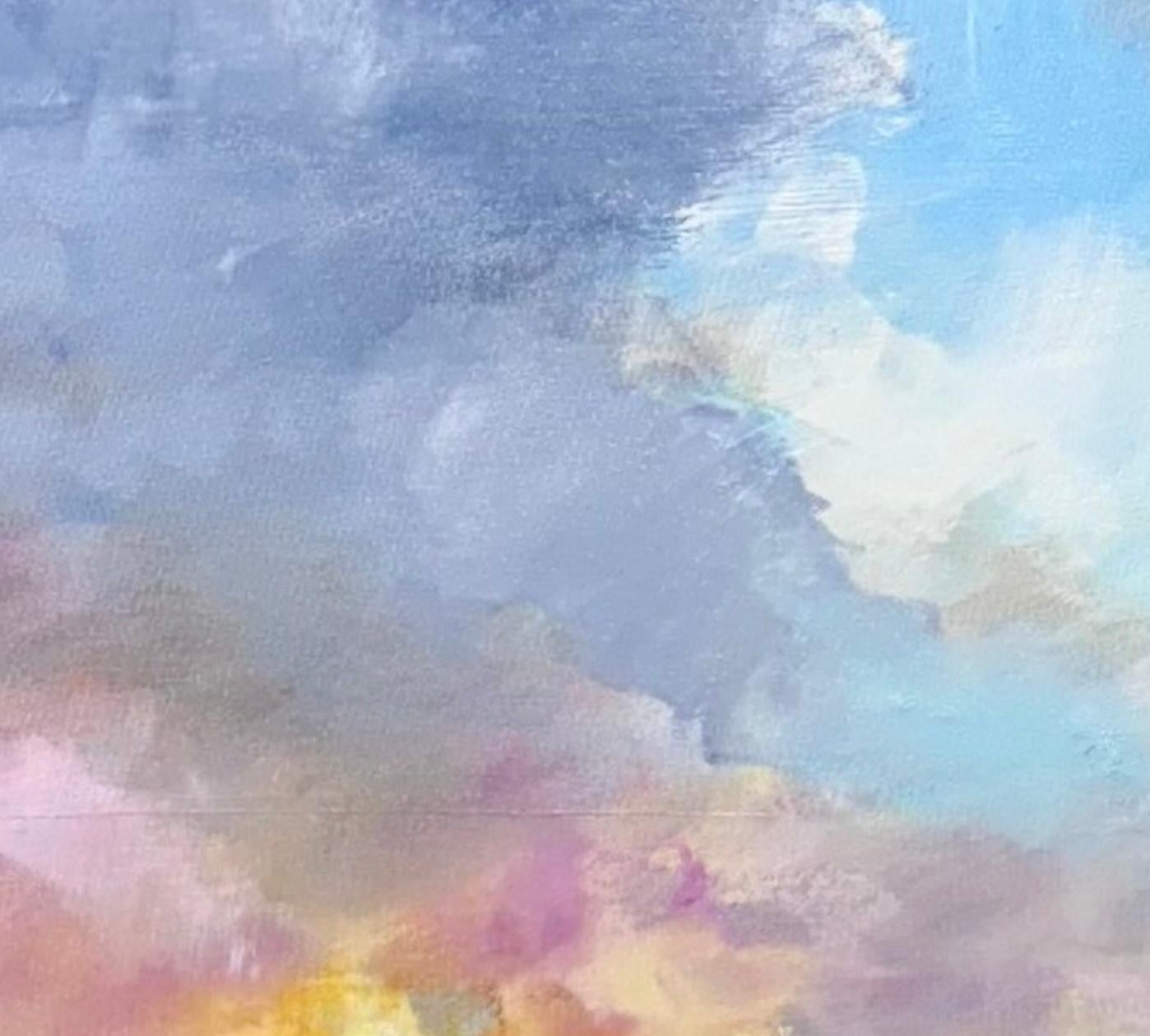 A. Winter Sky - Painting Astratto di Craig Mooney
