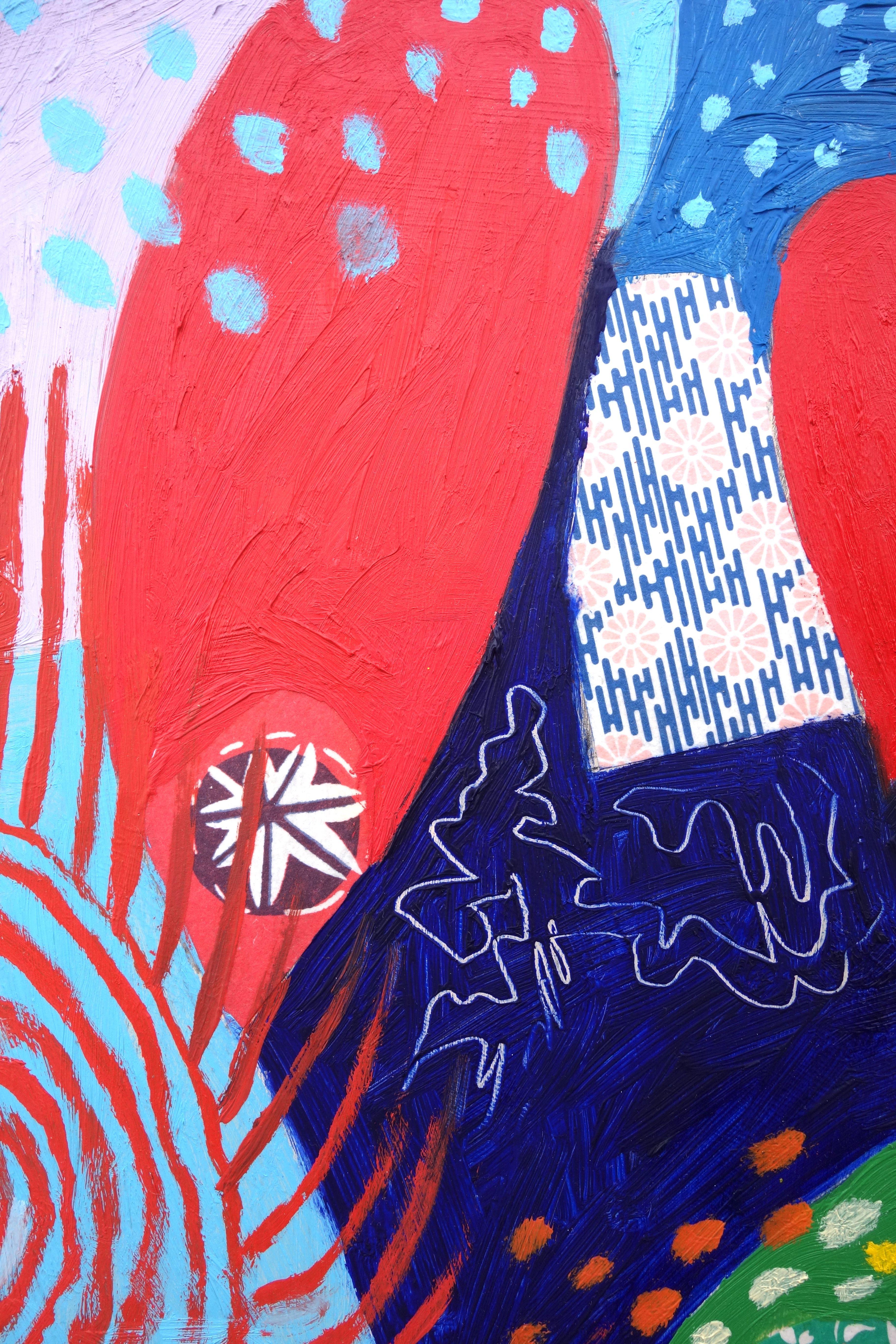 At the Far End of Nothing, Mixed Media on MDF Panel For Sale 1
