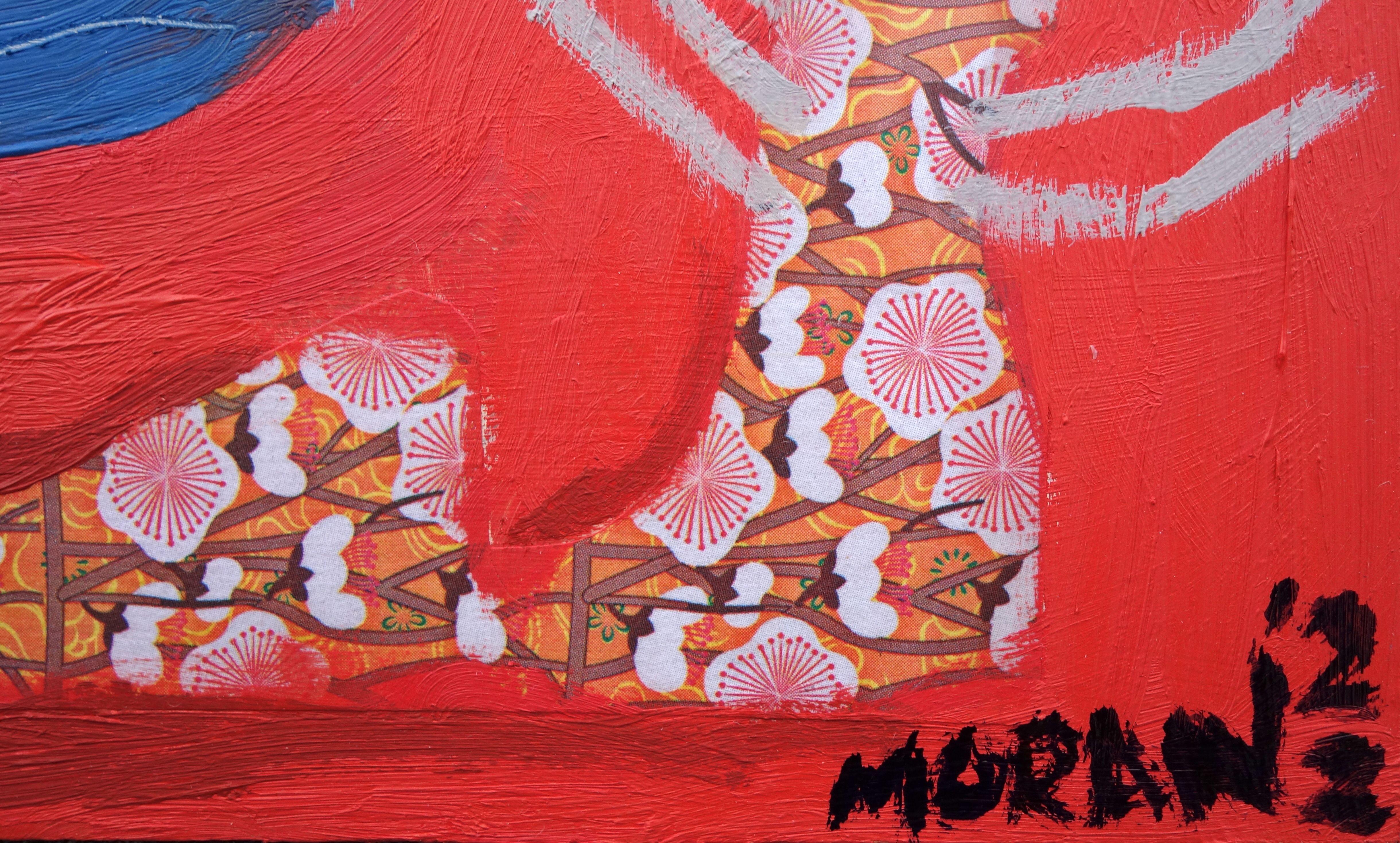 At the Far End of Nothing, Mixed Media on MDF Panel For Sale 2