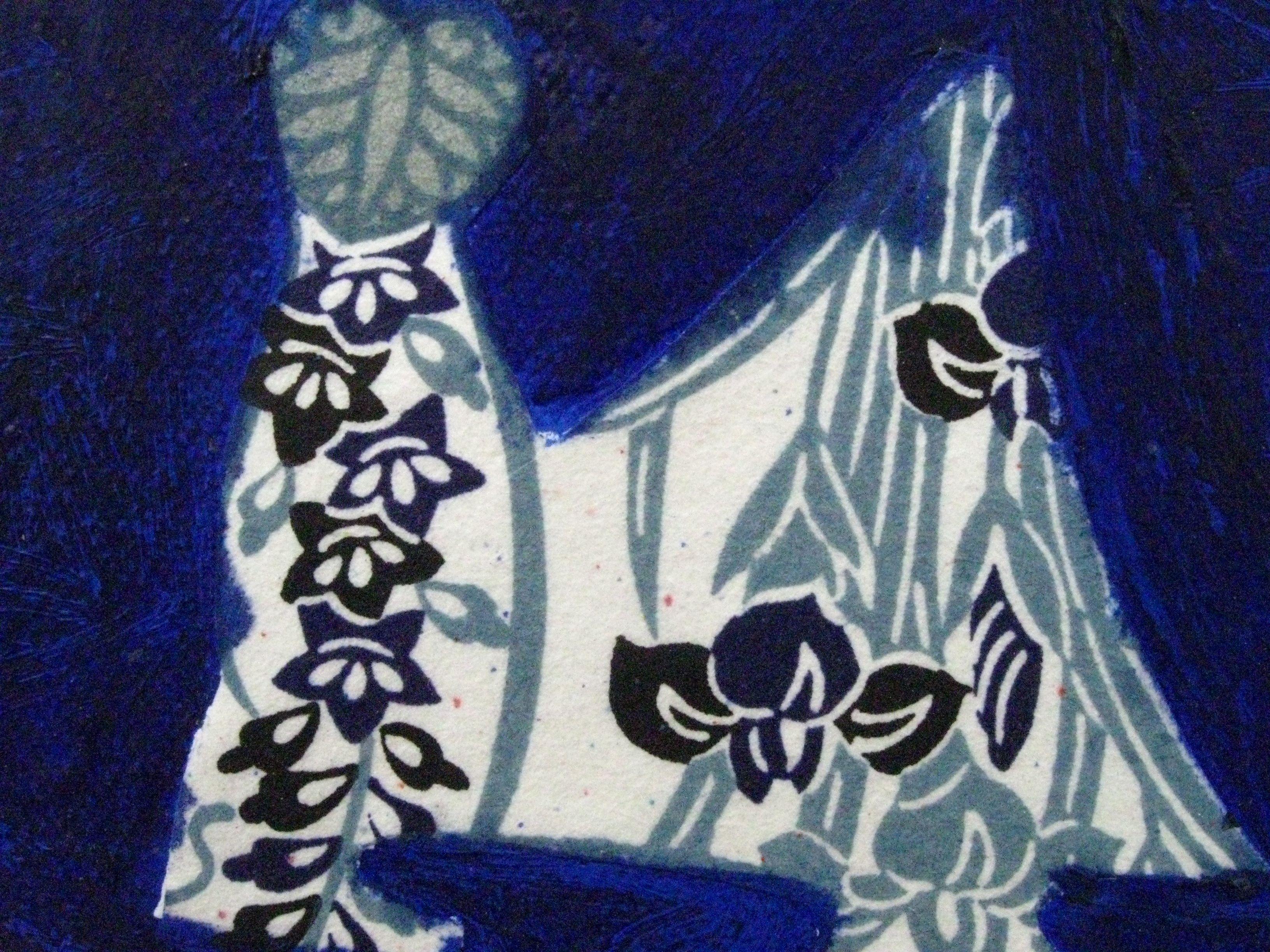 Climbing, Mixed Media on Canvas For Sale 1