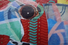 Garten der Freuden, Mischtechnik auf Leinwand