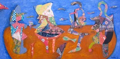 The Softest Voices of the World, Mixed Media on MDF Panel