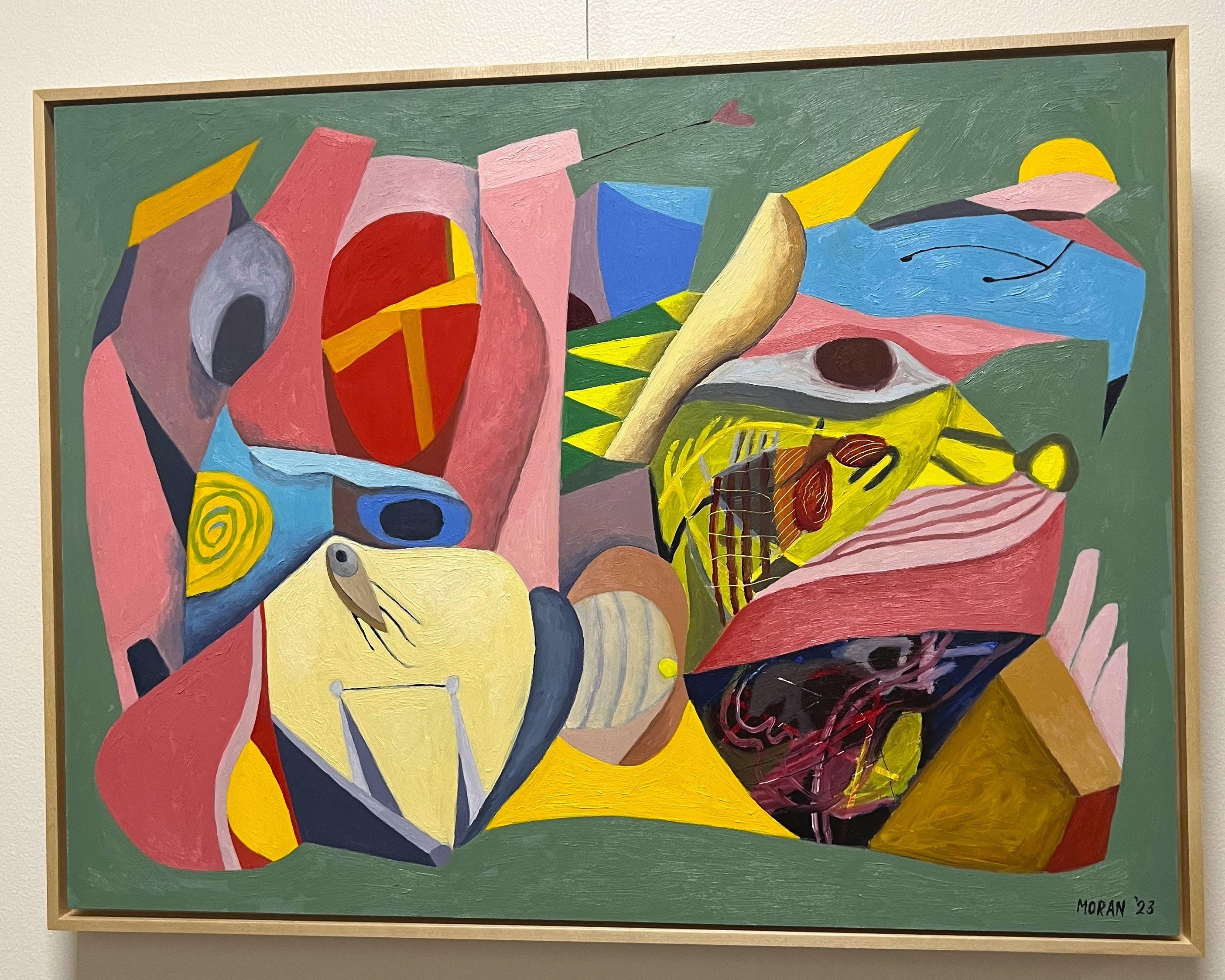 A New Life, Painting, Oil on MDF Panel For Sale 1
