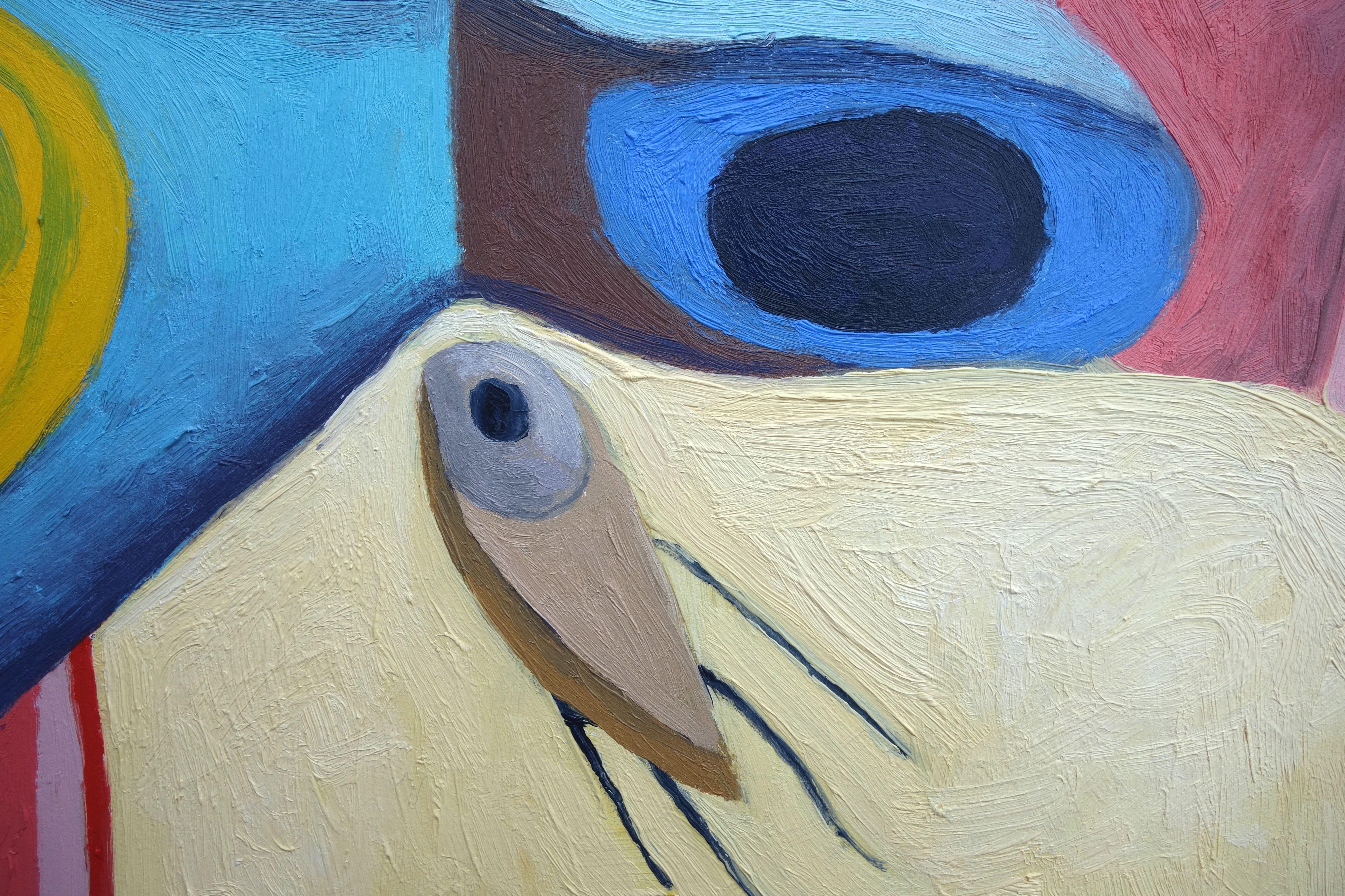 A New Life, Painting, Oil on MDF Panel For Sale 4