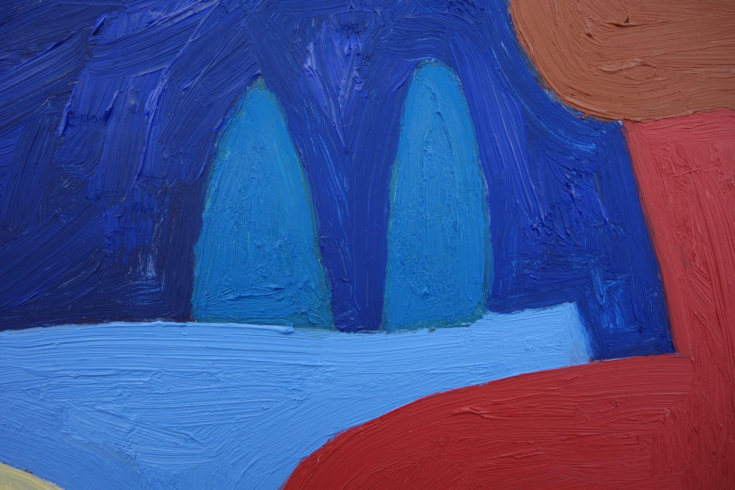 Albatrosen, Gemälde, Öl auf MDF-Tafel (Abstrakter Expressionismus), Painting, von Craig Moran