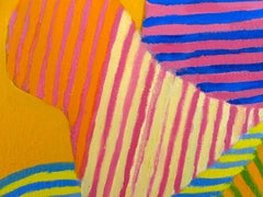 Burst, peinture, huile sur toile