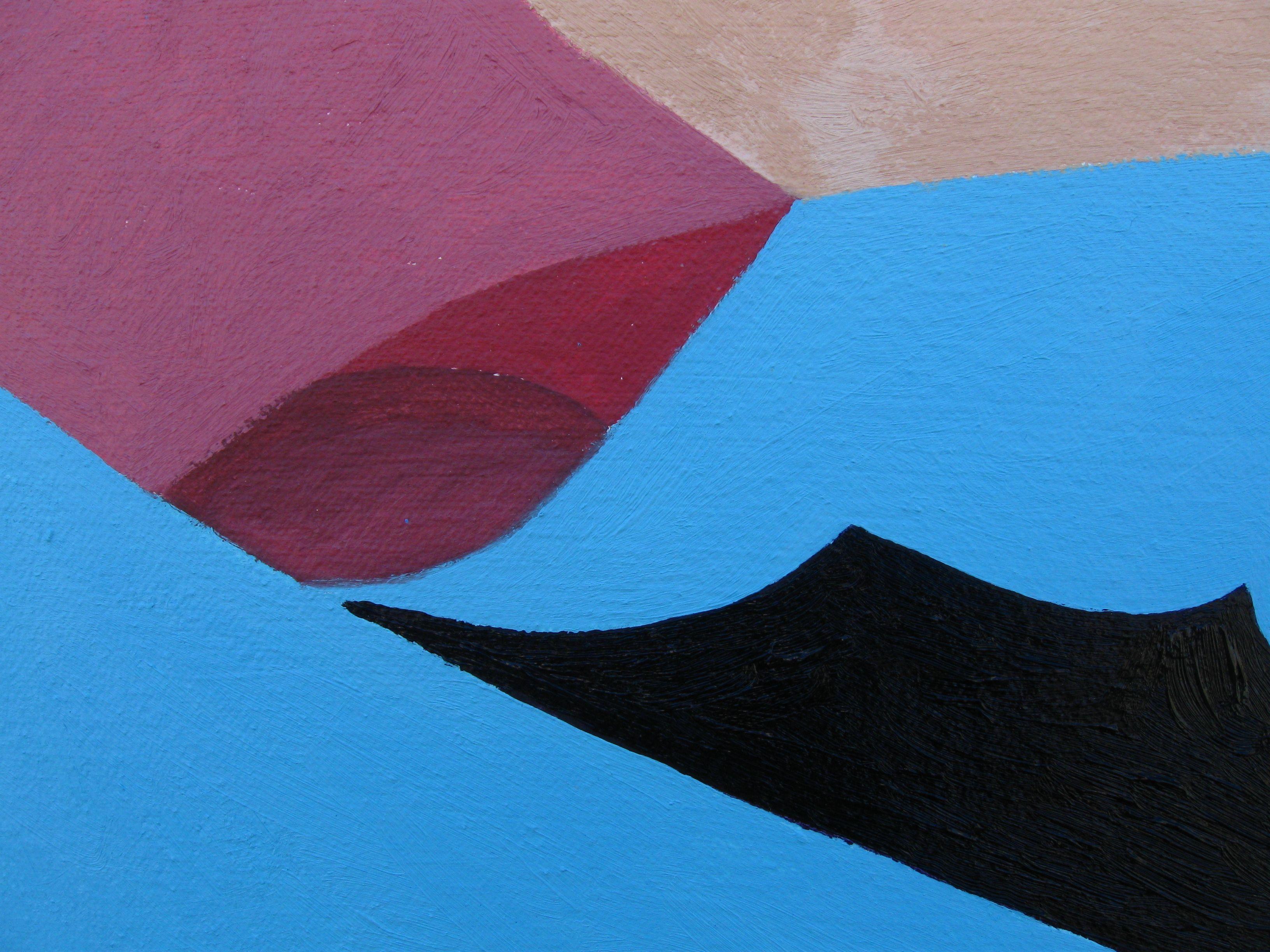 Caesura, Pittura, Olio su tela - Painting di Craig Moran