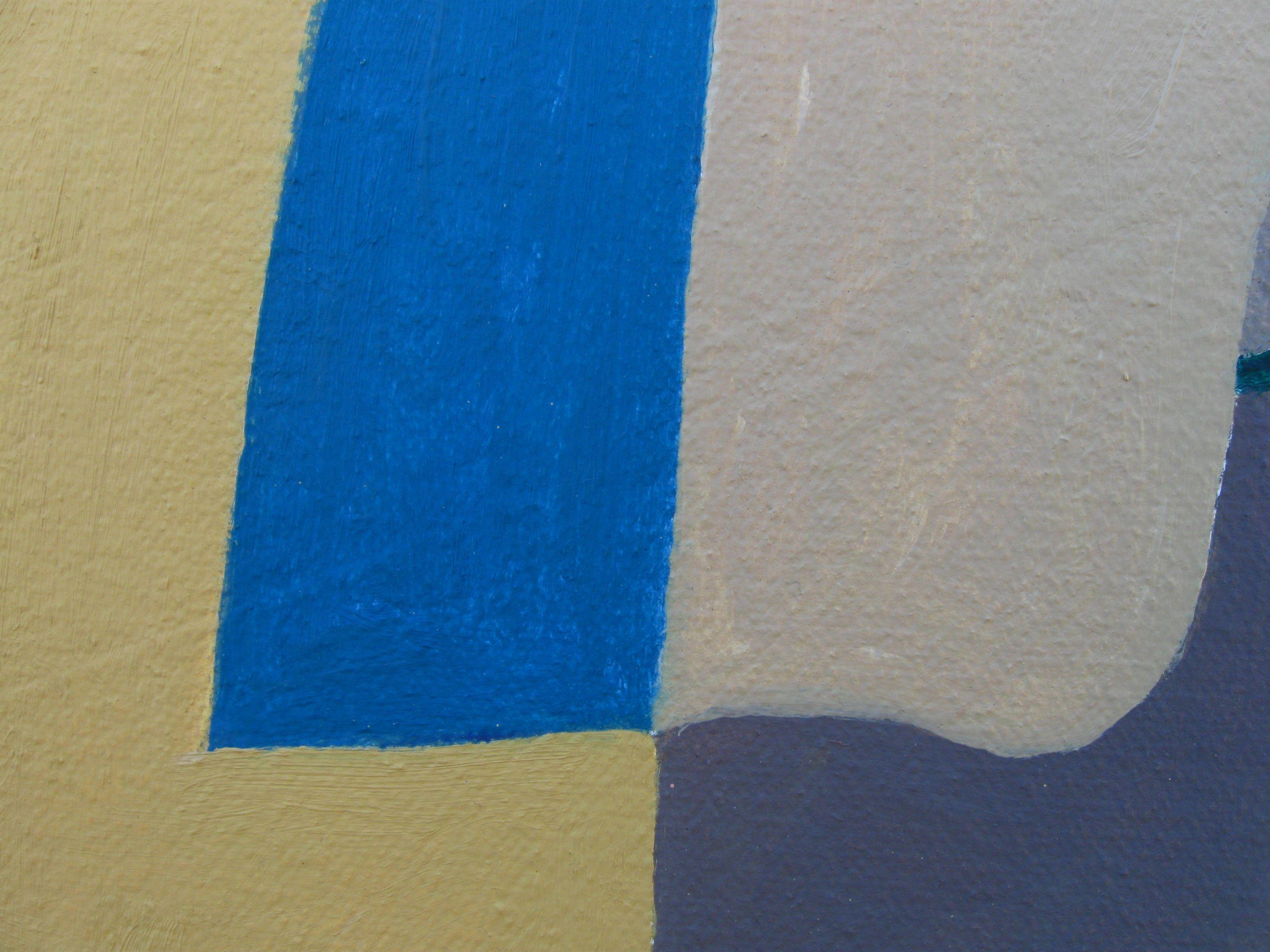 Caesura, Pittura, Olio su tela - Abstract Painting Marrone di Craig Moran