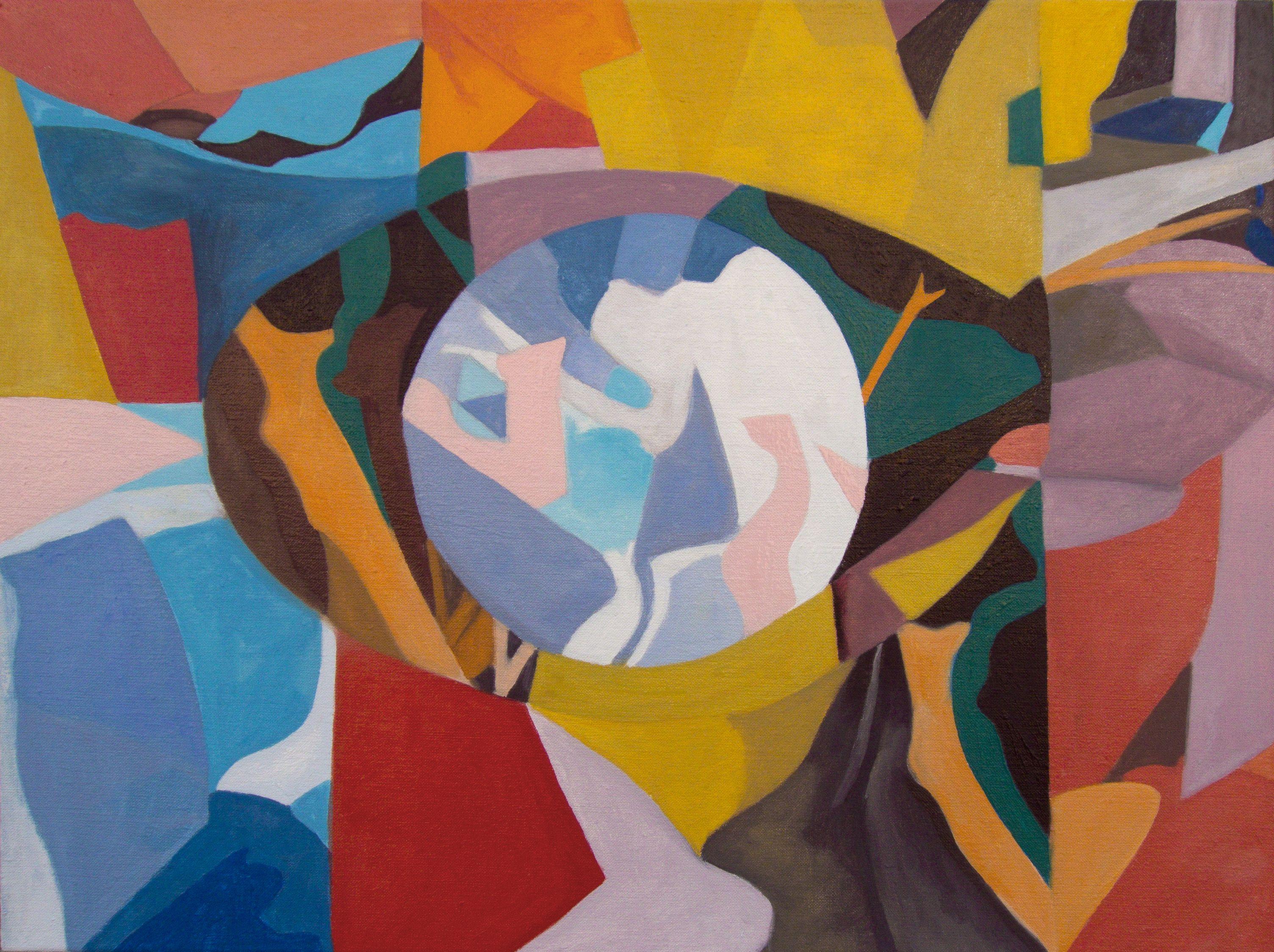 Abstract Painting di Craig Moran - C'est Zura, Pittura, Olio su tela