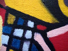 Color Bone Music, Painting, Oil on Canvas