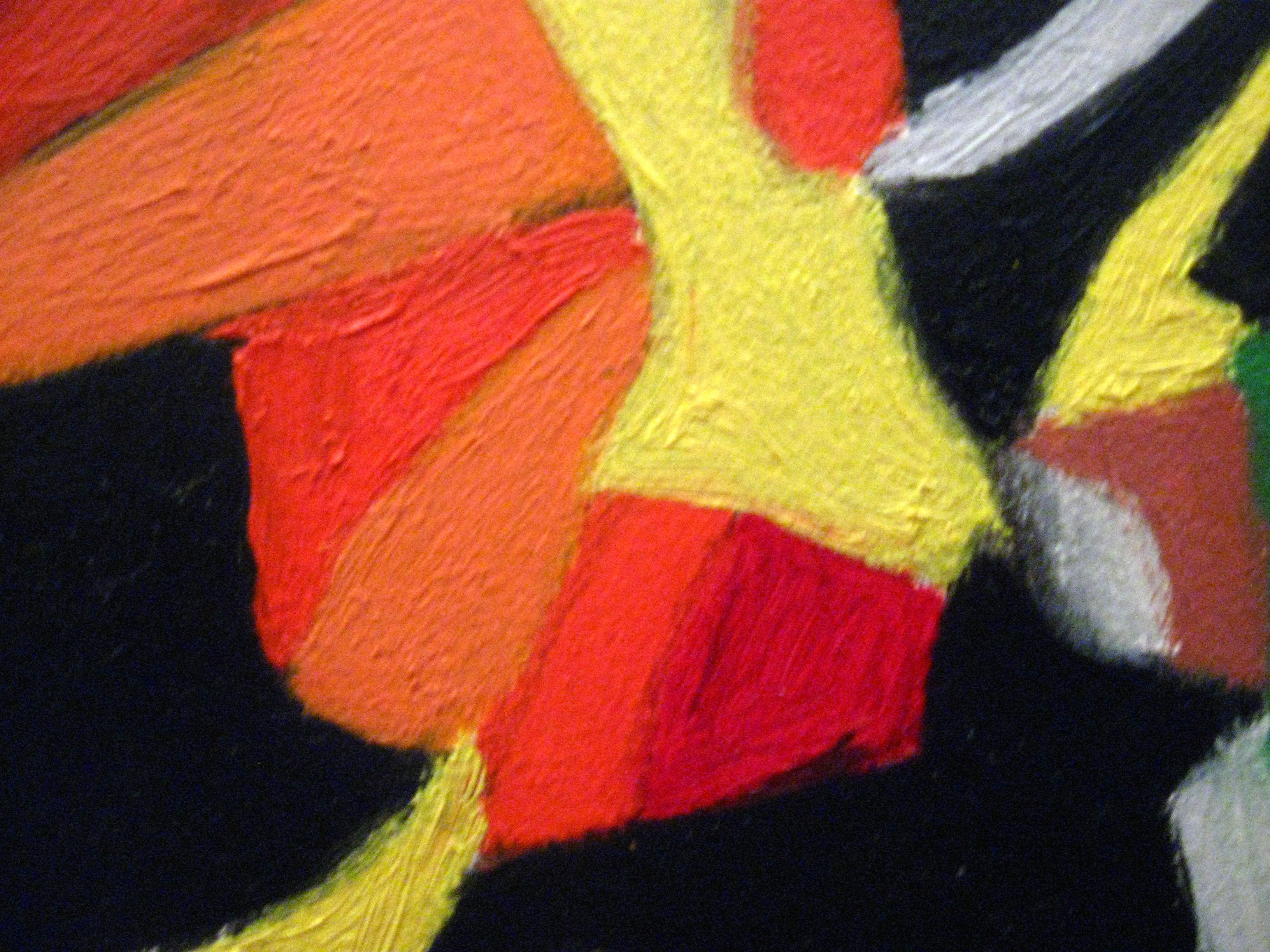 Diluvio, Pittura, Olio su pannello MDF - Painting di Craig Moran