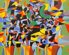 Diluvio, Pintura, Óleo sobre panel MDF