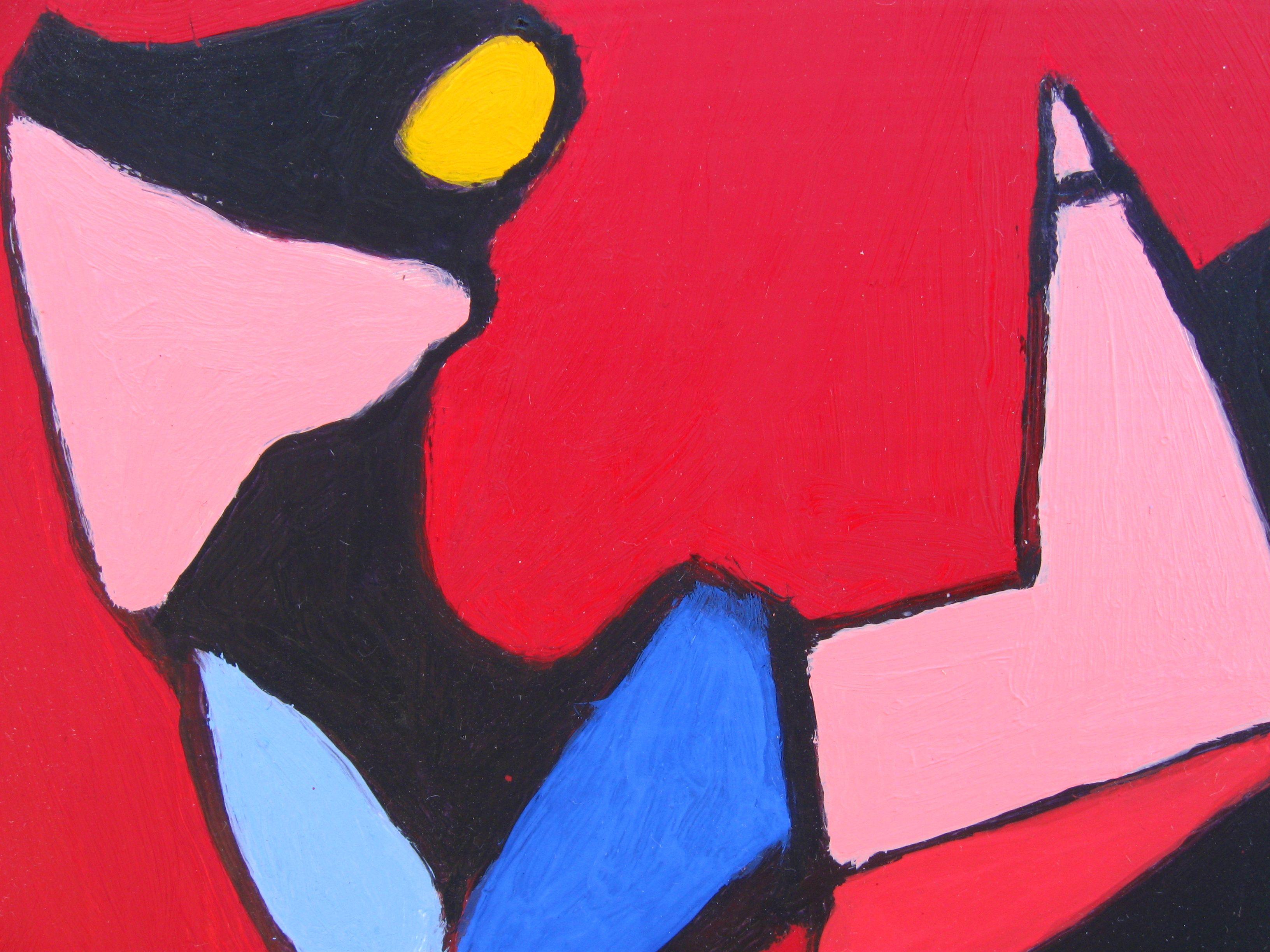 Diversioni 8, Pittura, Olio su altro - Painting di Craig Moran