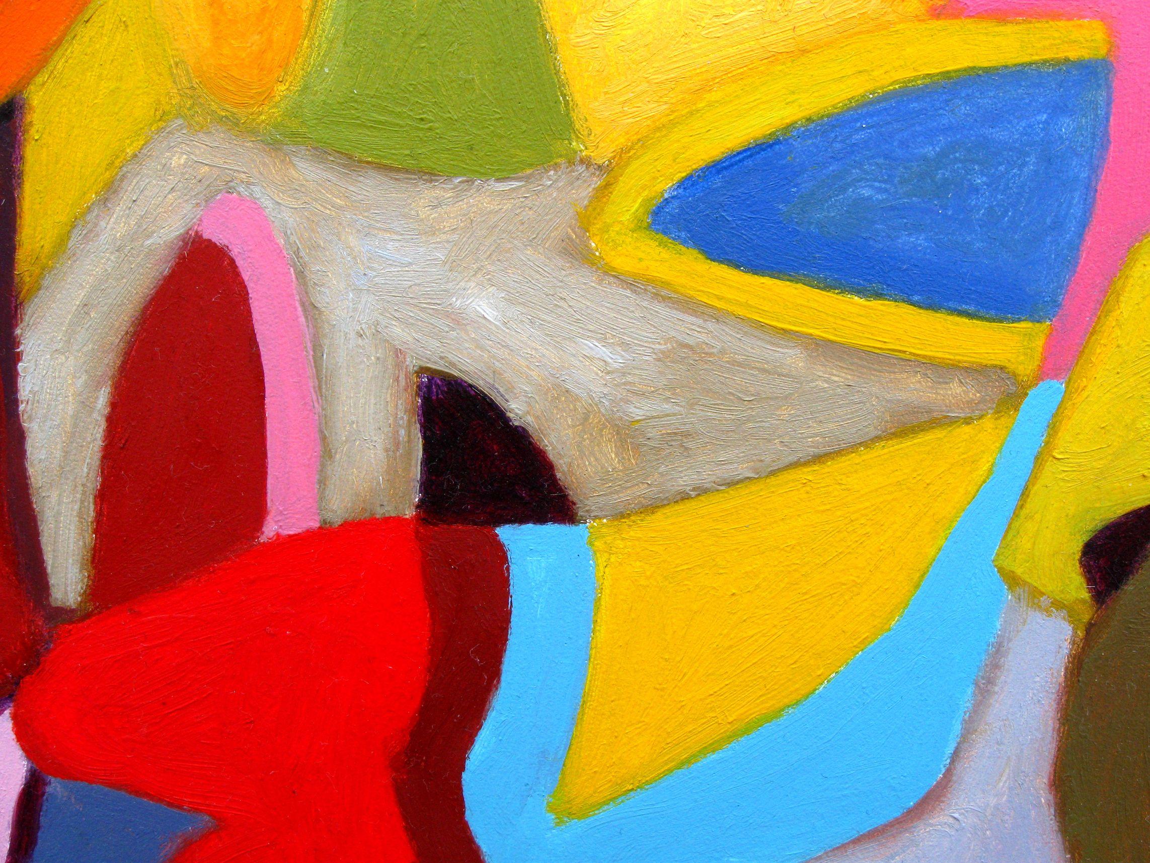 Earthly Flavors, Painting, Oil on MDF Panel For Sale 1