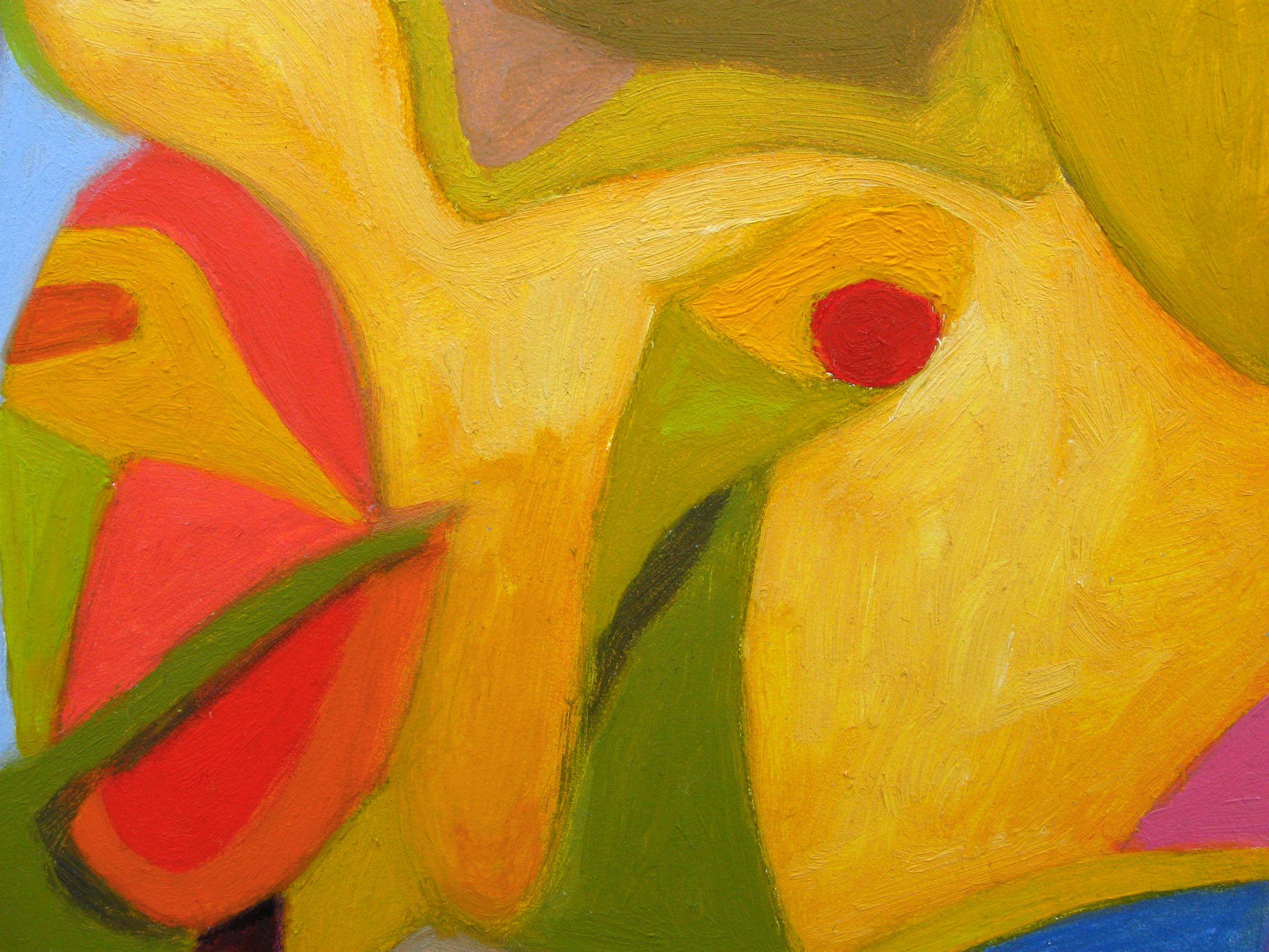 Earthly Flavors, Painting, Oil on MDF Panel For Sale 2