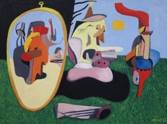 Heraldos, Pintura, Óleo sobre panel MDF