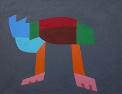 He May Look Pretty But He Breaks Things, Painting, Oil on MDF Panel