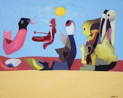 In the Flesh, Painting, Oil on MDF Panel