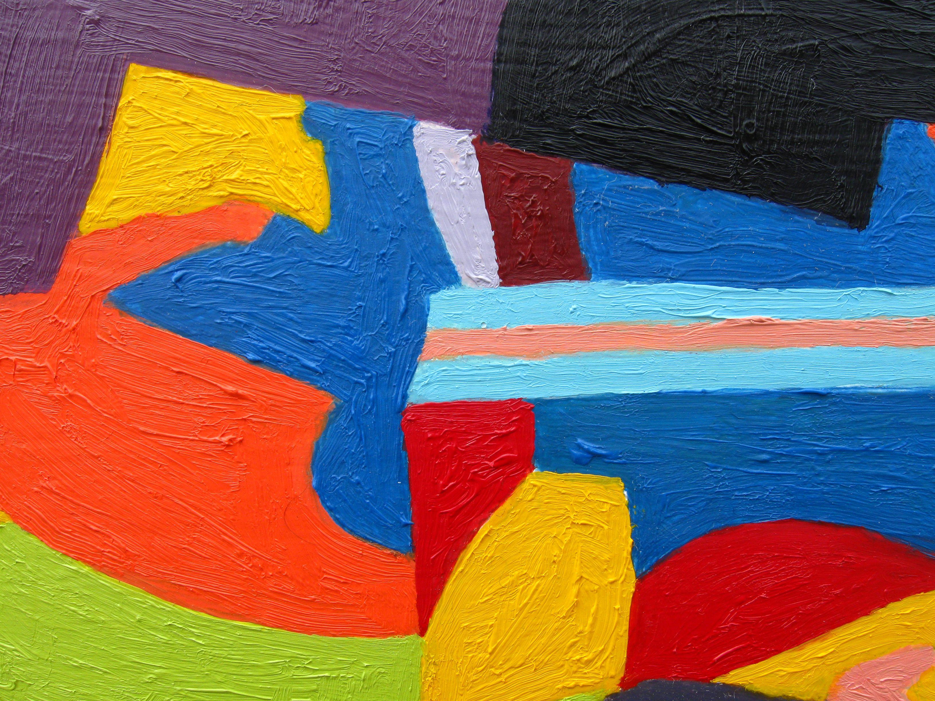 Myriad, Painting, Oil on MDF Panel For Sale 1