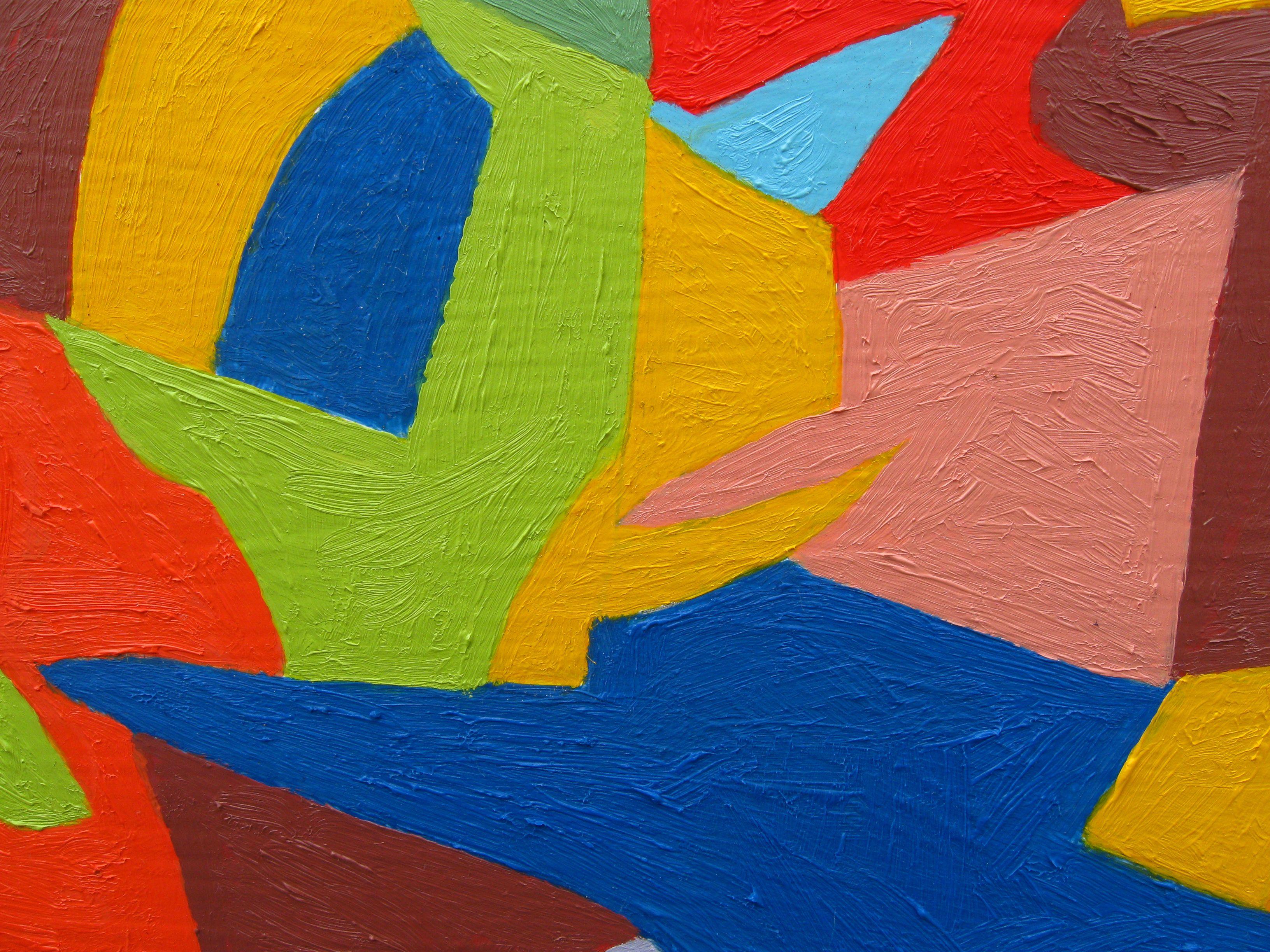 Myriad, Painting, Oil on MDF Panel For Sale 2