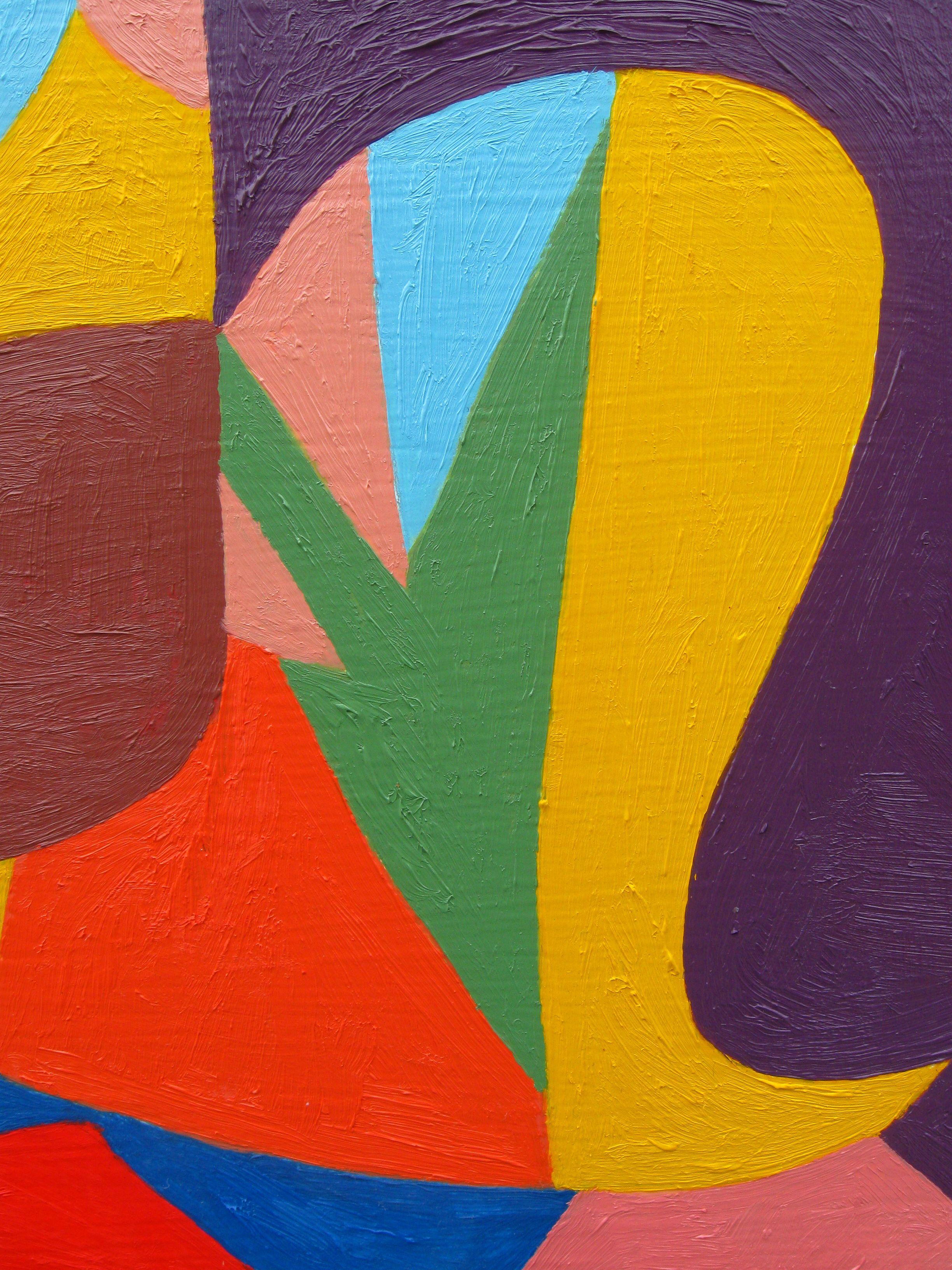 Myriad, Painting, Oil on MDF Panel For Sale 4