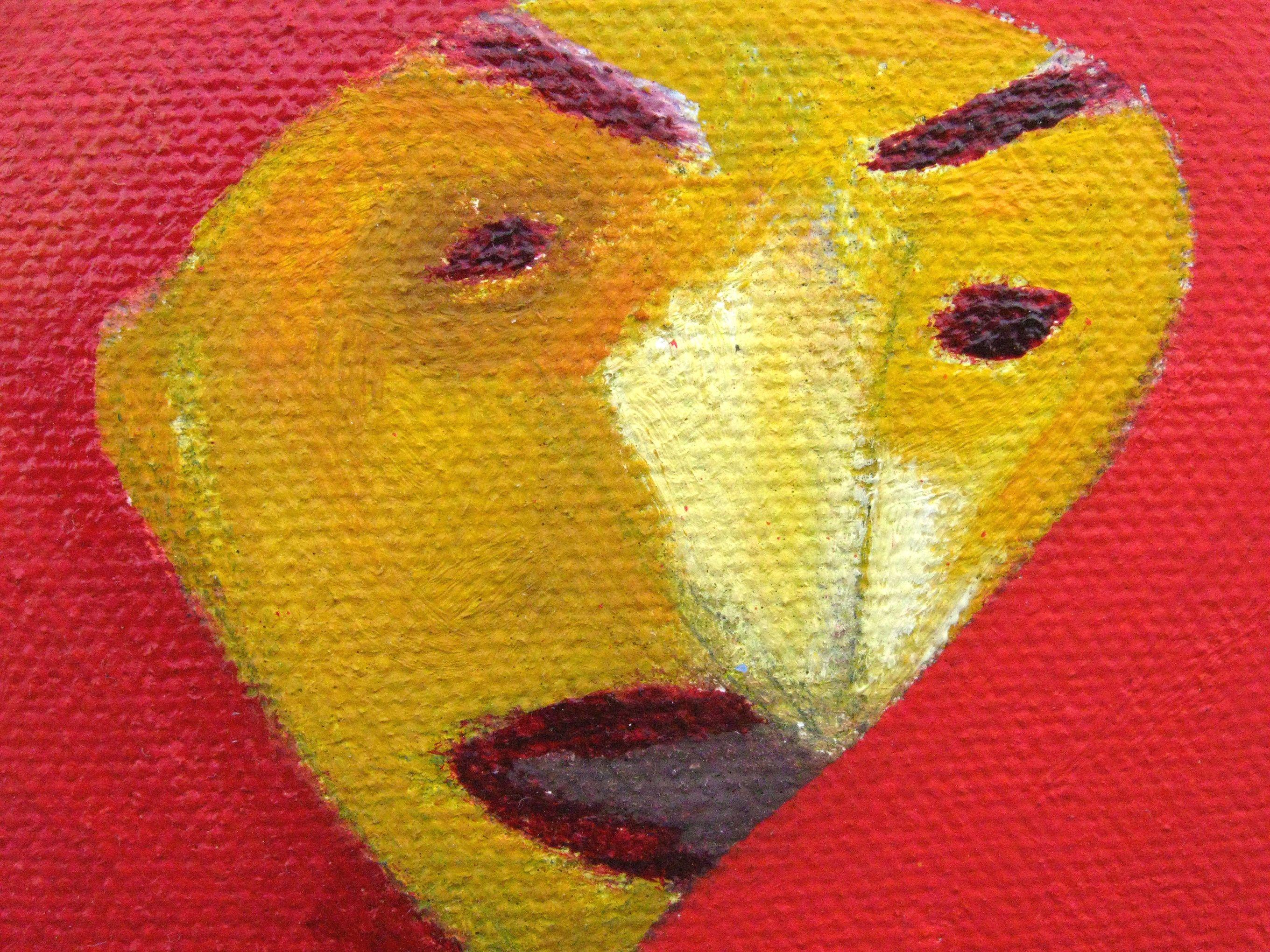 Vita rumorosa attraverso un'apertura comica, Pittura, Olio su tela in vendita 1