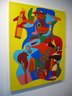 Outre Soul Dig, Painting, Oil on Canvas