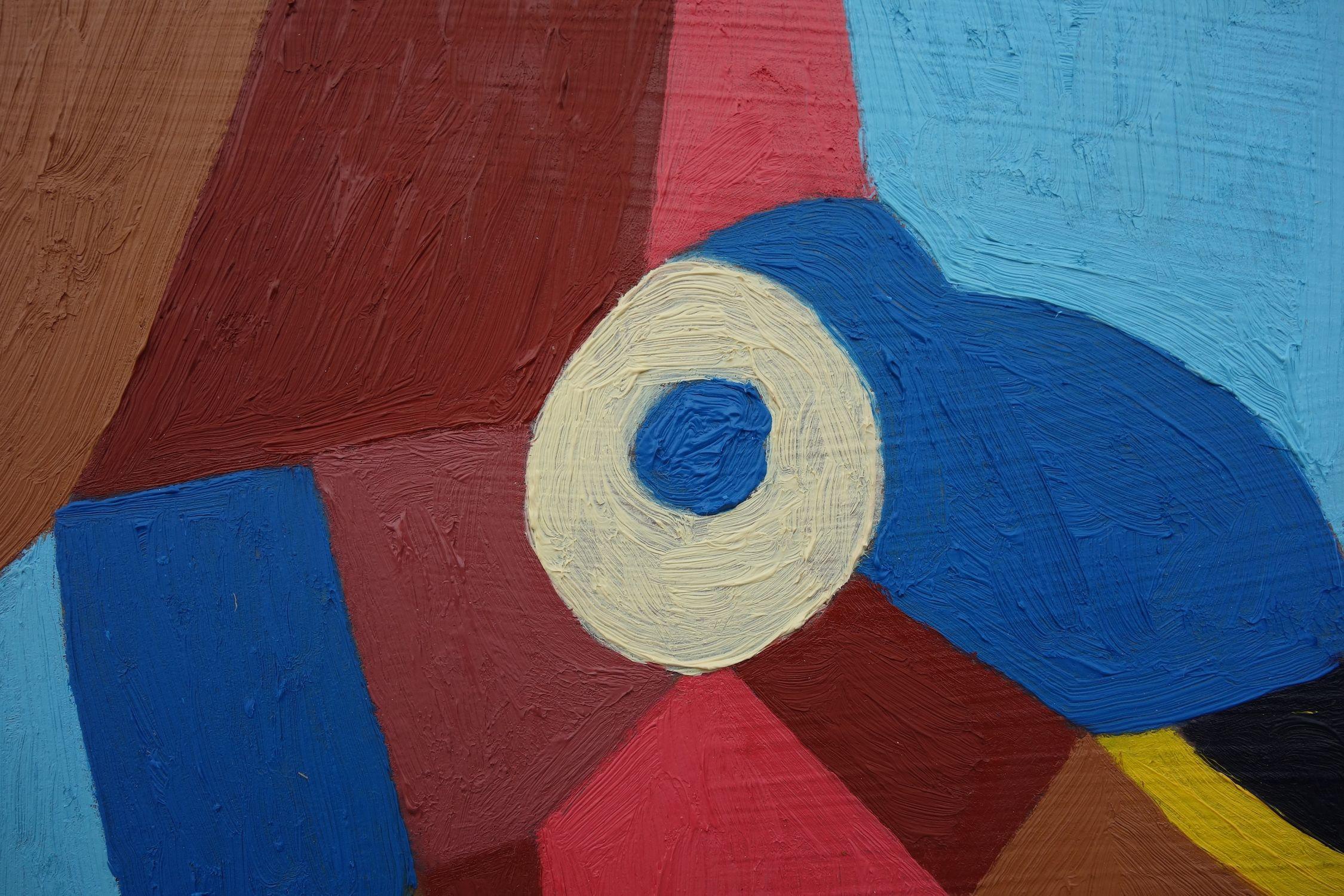Peinture « Rarity », huile sur panneau de MDF - Expressionnisme abstrait Painting par Craig Moran