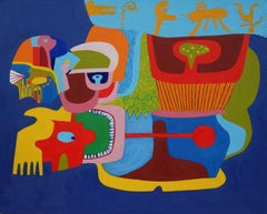 Super Fun Pop Wow!, Painting, Oil on MDF Panel