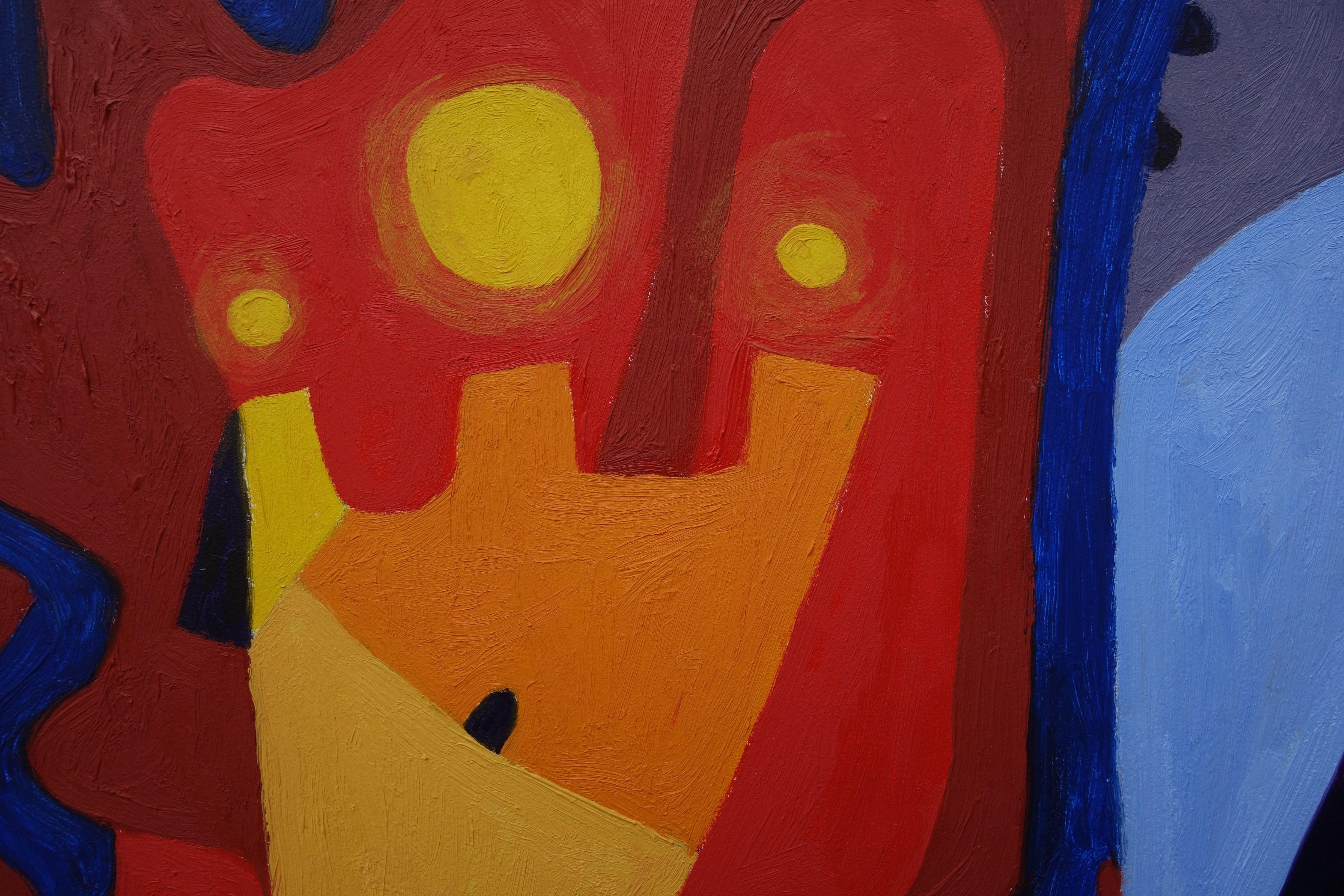 La bellezza del tutto, Pittura, Olio su pannello MDF in vendita 2