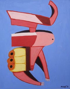 The Reach, Painting, Oil on MDF Panel