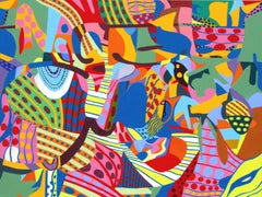 Wild Glide High, Painting, Oil on Canvas