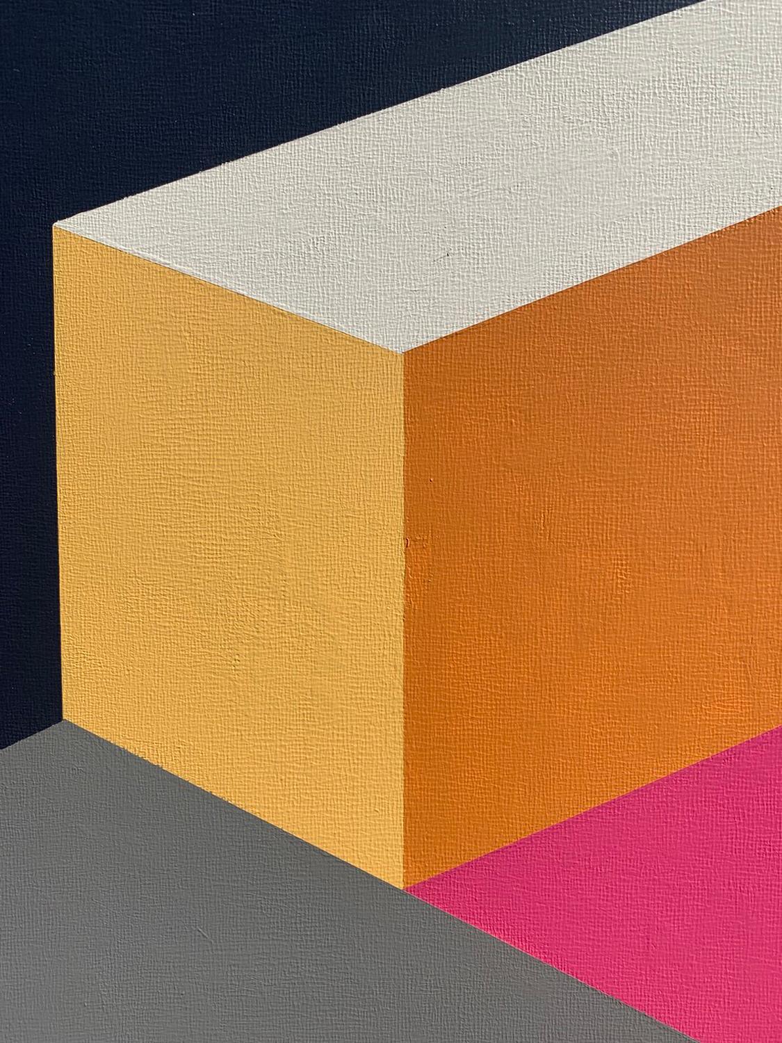 NAR: Comp #3, Pittura astratta - Abstract Painting Grigio di Craig Rouse