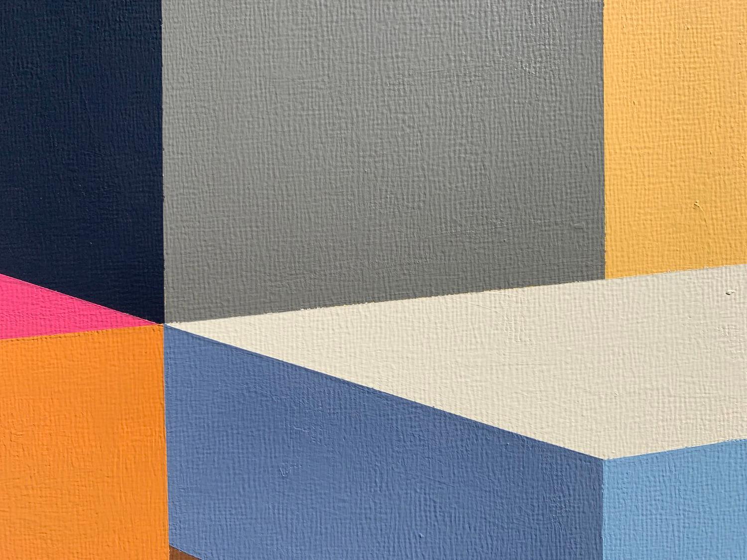 NAR: Comp #7, Pittura astratta - Abstract Painting Beige di Craig Rouse