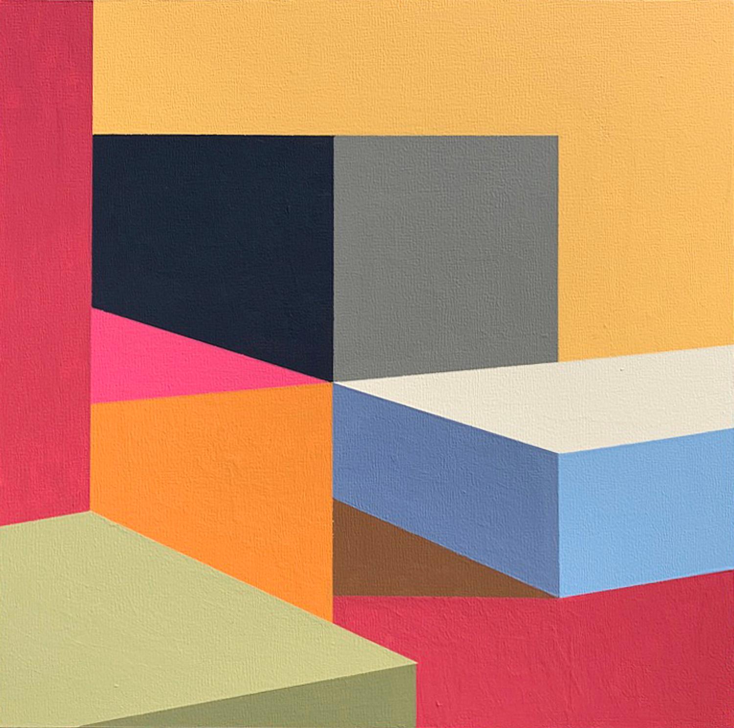 Abstract Painting di Craig Rouse - NAR: Comp #7, Pittura astratta