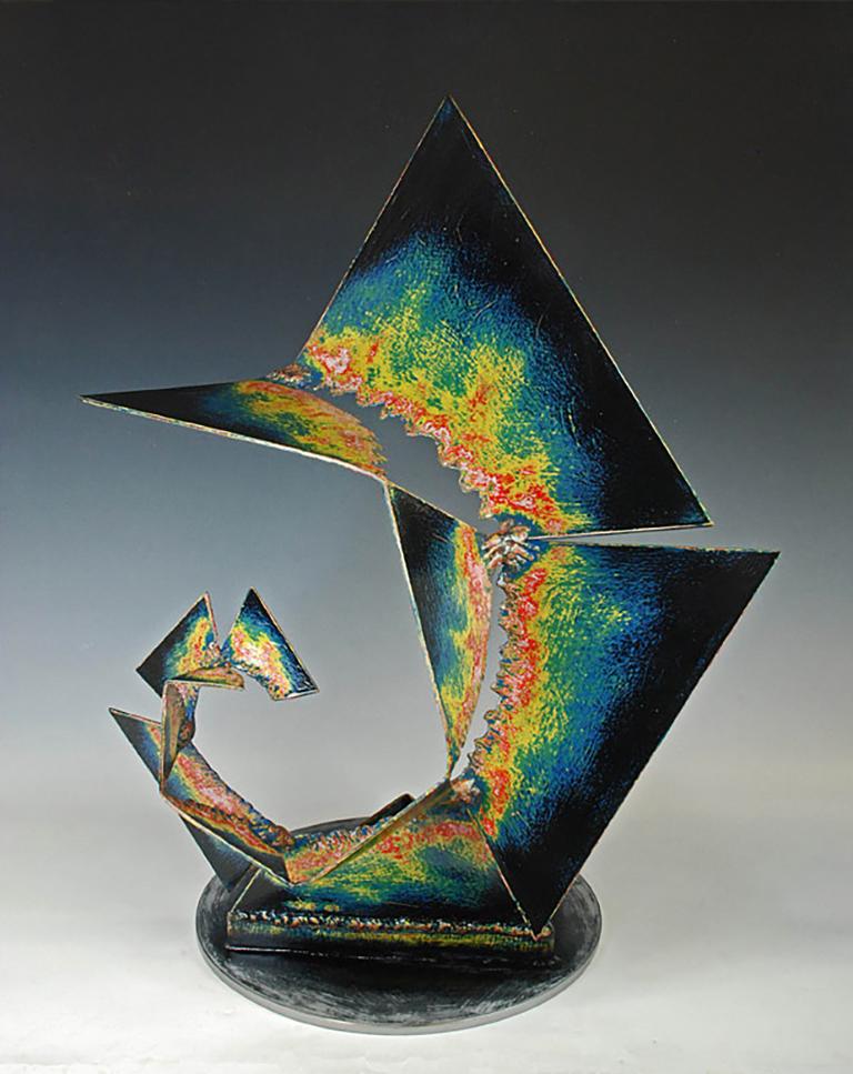 Craig Schaffer Abstract Sculpture - Expanding Galaxy 