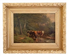 Craig Thomas Bigelow "Cows in a Stream"