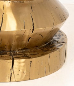 Craig Van Den Brulle „Pioche“ – Hocker aus Bronze