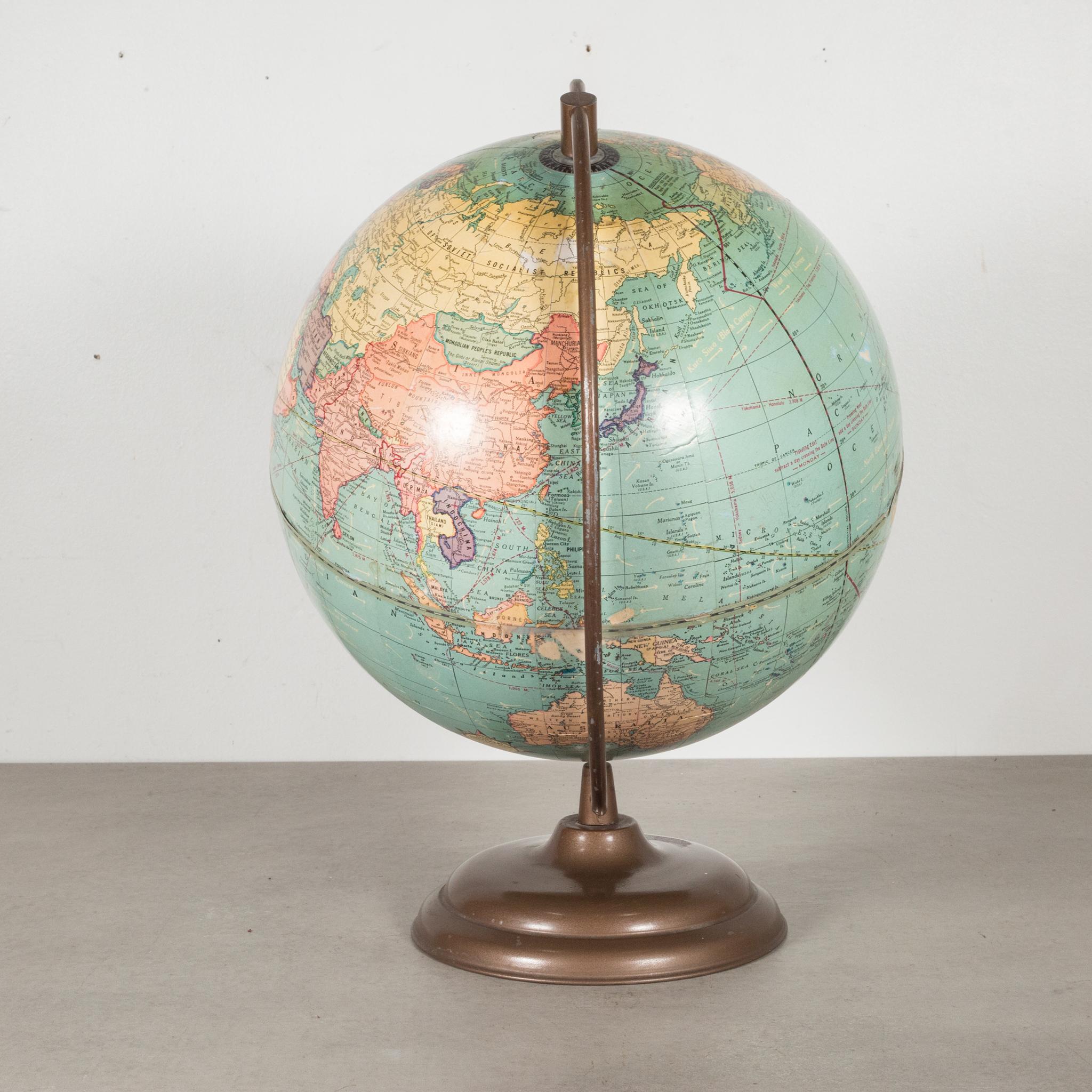 1940s globe