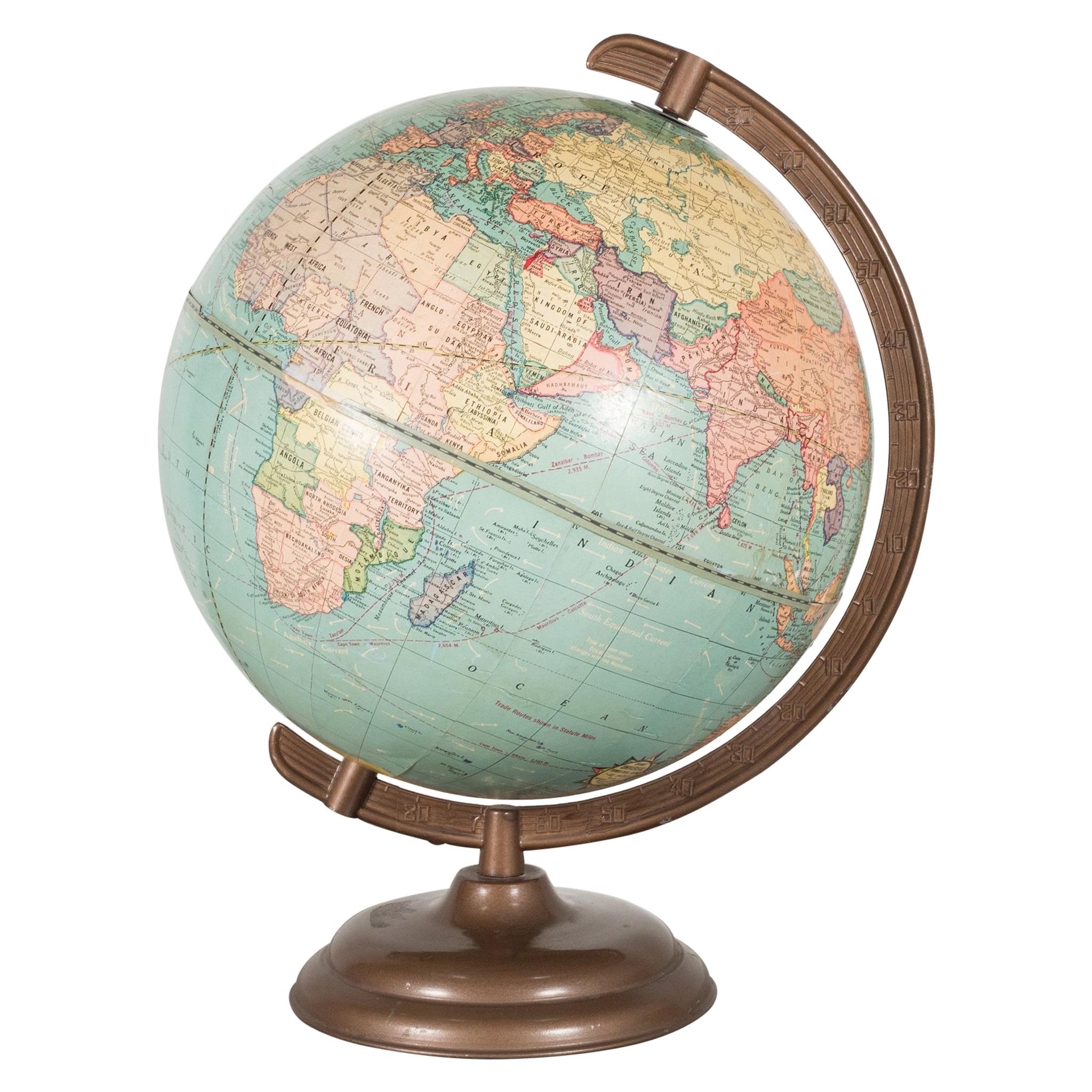 Cram's Universal Globe, c.1940-1950