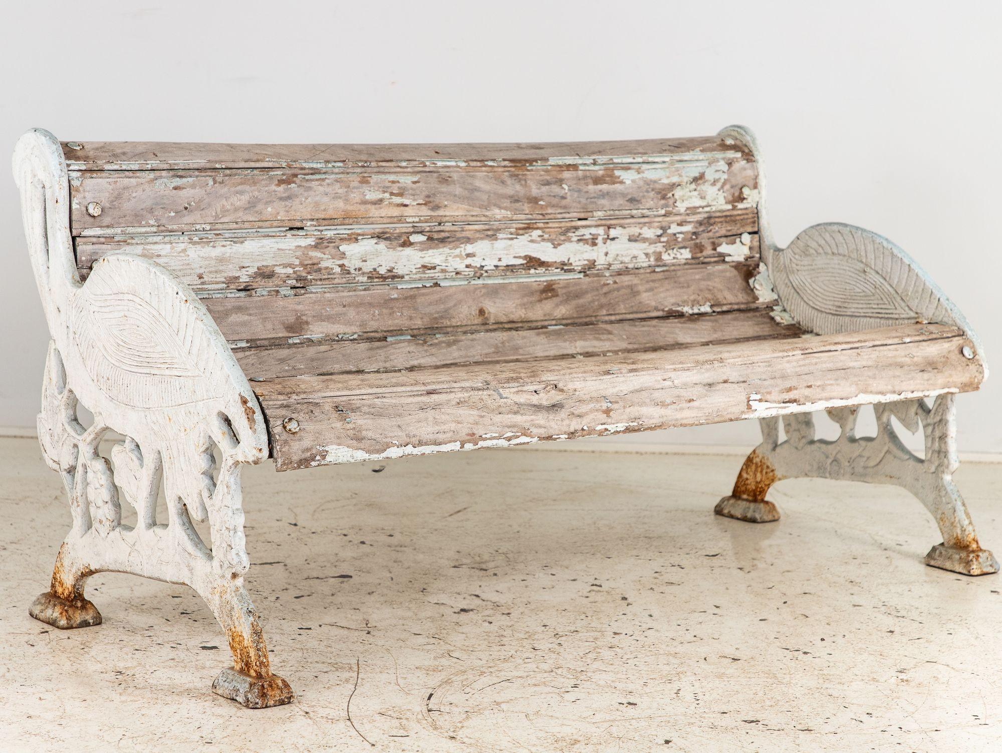 Crane Bench from Colchester Zoo in England, 20th Century For Sale 4